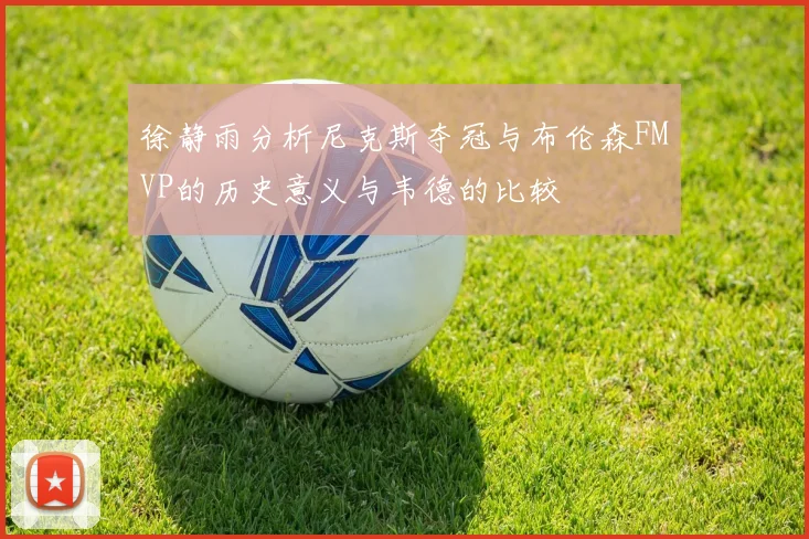 徐静雨分析尼克斯夺冠与布伦森FMVP的历史意义与韦德的比较